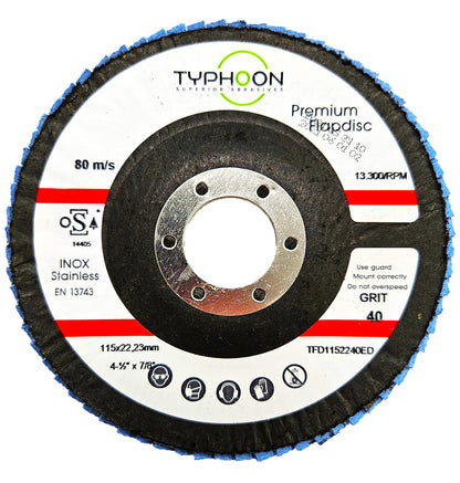 Typhoon Flap Discs Metal/Inox