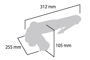 Shinano Industrial Angle Grinder 7″/180mm SI-AG7-A4L