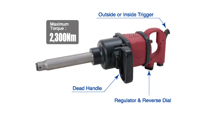 Shinano 1″ Impact Wrench SI-1876